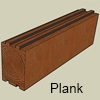 Oasis Log Homes Plank Log